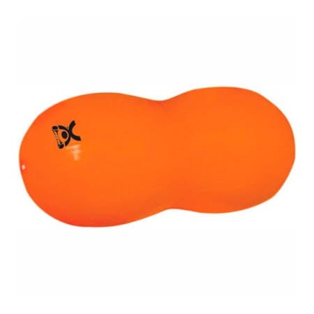 Fabrication Enterprises CanDo Inflatable Exercise Saddle Roll, Orange, 20 Dia. x 39L 30-1726